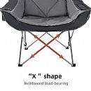 Silla individual de lujo con relleno de algodón para invierno - 60C20A