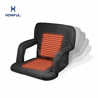 Silla de estadio plegable con calefacción y USB o tipo C