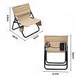 Silla de playa plegable con función de almacenamiento - 60C17G
