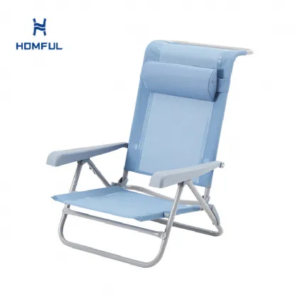 Silla de playa ajustable de 7 secciones