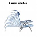 Silla de playa ajustable de 7 secciones - 60C24T