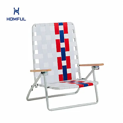 Silla de playa con correas ajustables en...