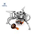Portable Folding Three-hole Gas Stove for Outdoor Camping - 60S08C