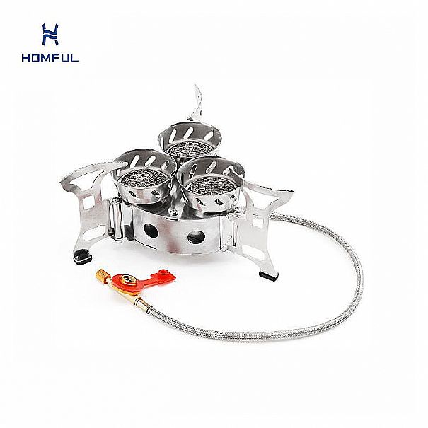 Three Burner Camping Stove