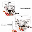 Single Burner Camping Stove - 61C17O