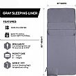Ultralight Silk Sleeping Bag Liner - 60K16C
