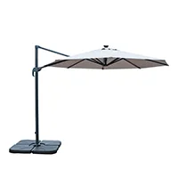 Solar Powered Mini Roman Umbrella