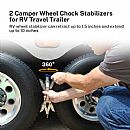 X-Chock Wheel Stabilizers - 71C25B