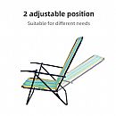 Verstellbarer Strandstuhl mit zwei Positionen - 60C19Z