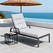 Aluminum Slat Adjustable Lounge Chair - 11D14C