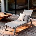 Aluminum Textilene Adjustable Lounge Chair - 11D14F