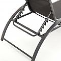 Iron Adjustable Lounge Chair with S-shape Armrest - 11D14J