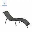 Iron S-shape Folding Lounge Chair - 11D14M