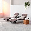 Iron Textilene Adjustable Lounge Chair - 11D14N