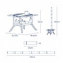 Multi Function Tent Stove - 61C22P