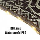 LED-beleuchtete Terrassenmatte - 70C15Q
