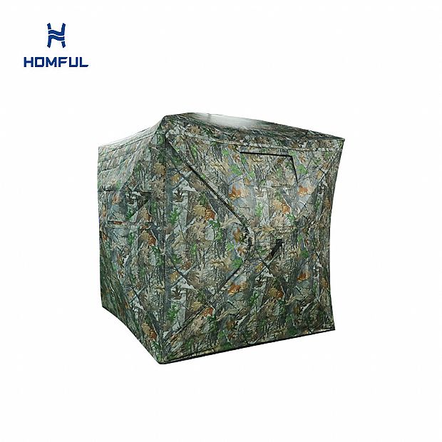 Tienda de campaña de camuflaje de 360 grados para caza