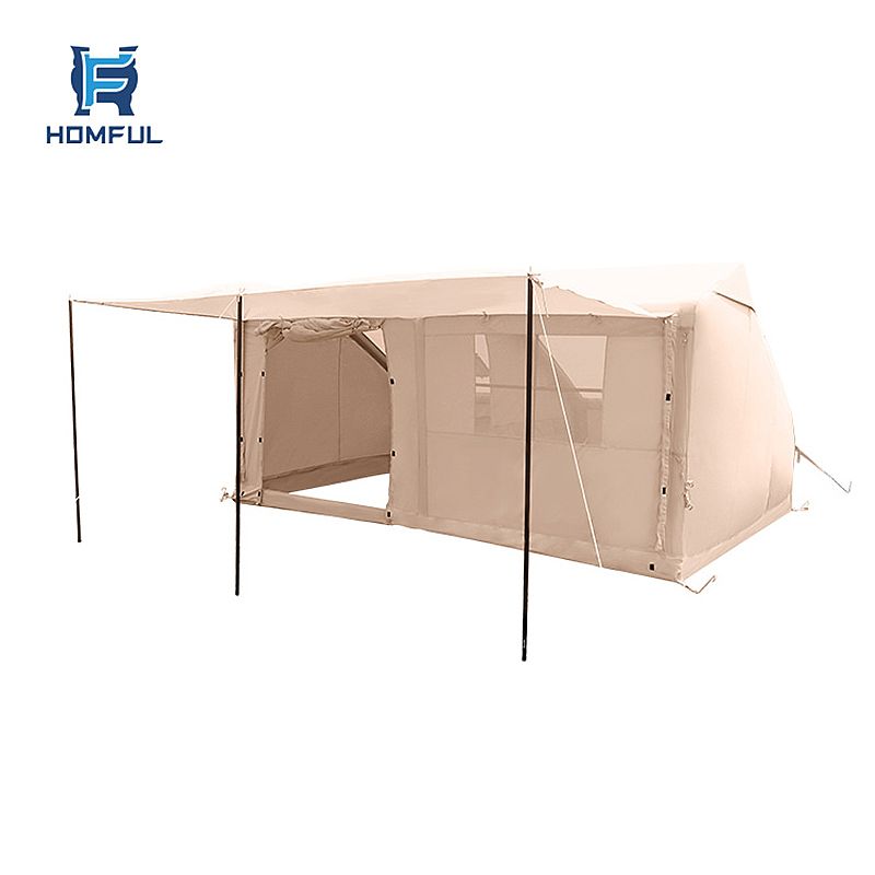 Carpa inflable familiar para camping