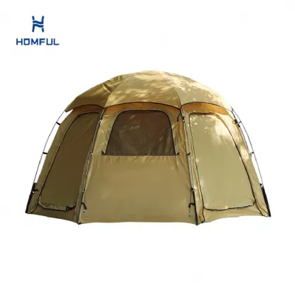 Carpa de cúpula para acampar familiar...