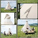 Tienda tipo Bell glamping - 60I19A
