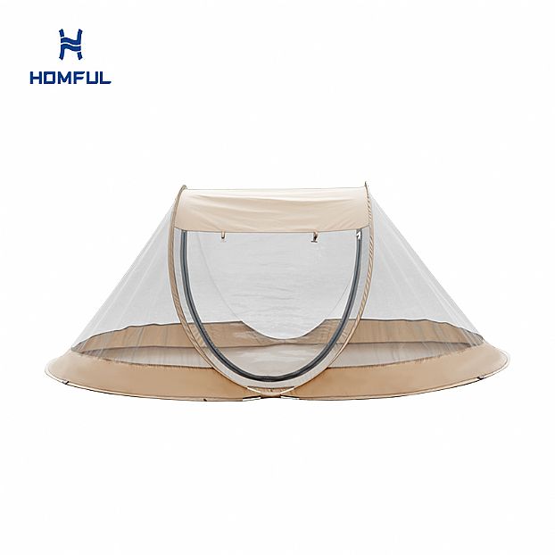 Tienda de campaña con mosquitera desplegable