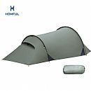 Tienda de campaña túnel para dos personas, resistente al viento, con espacio extragrande para guardar el equipo. - 60I23W