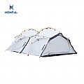Tienda de lona con lazo flexible para acampar en familia al aire libre - 60I07T