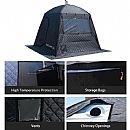 Tienda de campaña de pesca en hielo - 60I11E