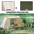 Tienda de lona con lazo flexible para acampar en familia al aire libre - 60I29B