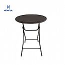 80 cm runder Tisch aus Rattanimitat - 11D06Z