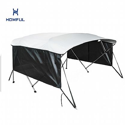 Toldo bimini desmontable de malla de PVC...