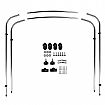 Toldo bimini de tubo redondo de 2 proas - 80B03A