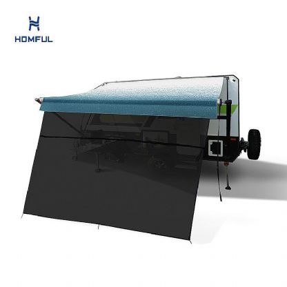 Sombra del toldo de RV