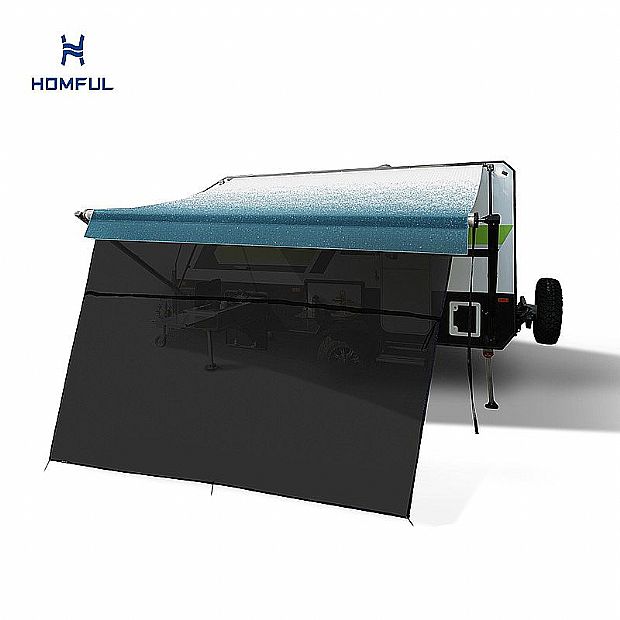 Sombra del toldo de RV