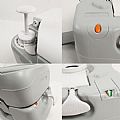 Tragbare Reisetoilette - 70A08G