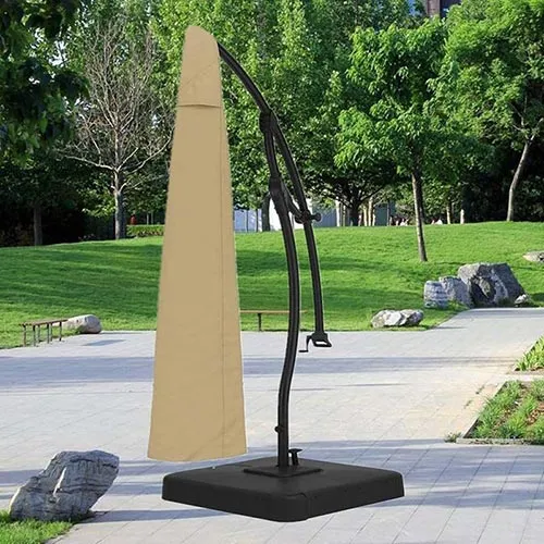 Cubierta de sombrilla de patio