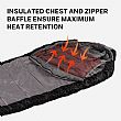 Extra breiter Umschlag-Campingschlafsack - 60K21F
