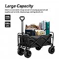 Carro de camping plegable con ruedas estrechas de 8 pulgadas - 60F02B