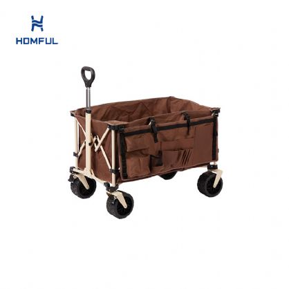 Carro plegable para recolección de ruedas de tanque