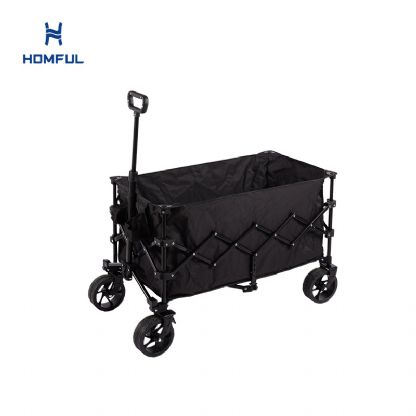 Carro plegable con ruedas grandes de 7 pulgadas