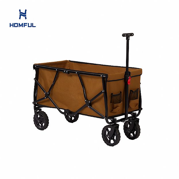 Carro plegable con ruedas de 7 pulgadas