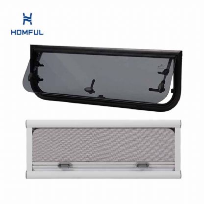 Ventanas Abatibles con Cristal Templado