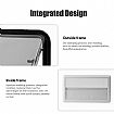 Ventana con bisagras de acrílico para vehículos recreativos (formado integrado) - 71C55N