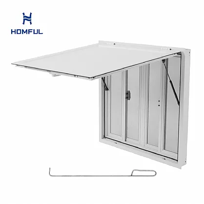 Ventana del vagón comedor (con mosquitera)