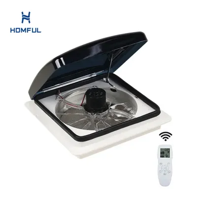 Ventilador de tejado con mando a distancia