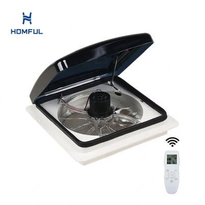 Ventilador de tejado con mando a...