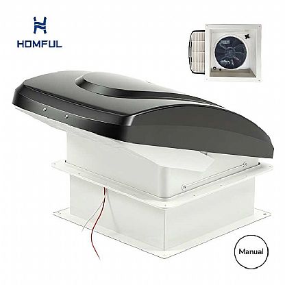 Ventilador de Techo Manual 14x14 para...