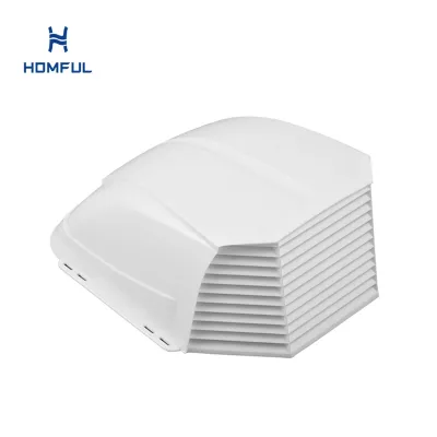 Cubierta para ventilador de techo para vehículos recreativos