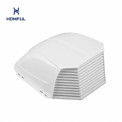 Cubierta para ventilador de techo para vehículos recreativos