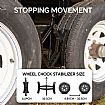 H-Chock Wheel Stabilizer - 71C25A